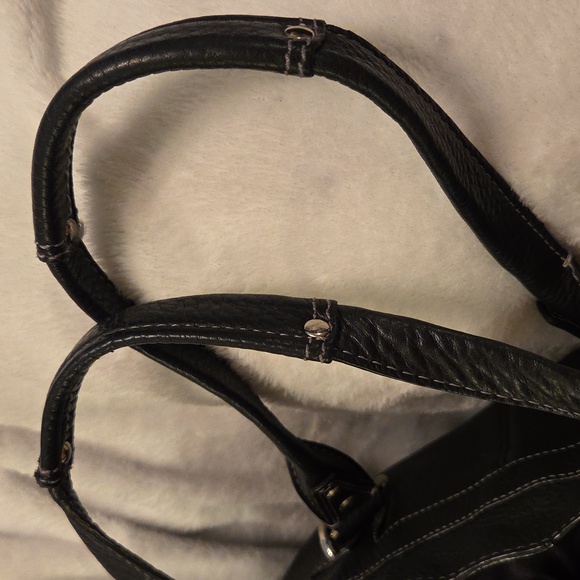 Coach Black Pebbled Leather Penelope Shoulder Bag - Picture 4 of 13